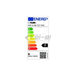 Żarówka LED E27 A60 N 8W...