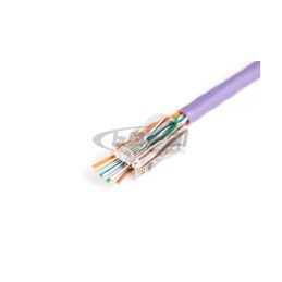 Wtyk RJ45 (8P8C) przelotowy...